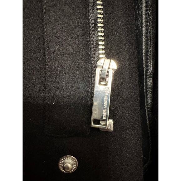 Karl Lagerfeld Paris Mens 4 Pocket Wool Blazer with Bib XL - Picture 8 of 10